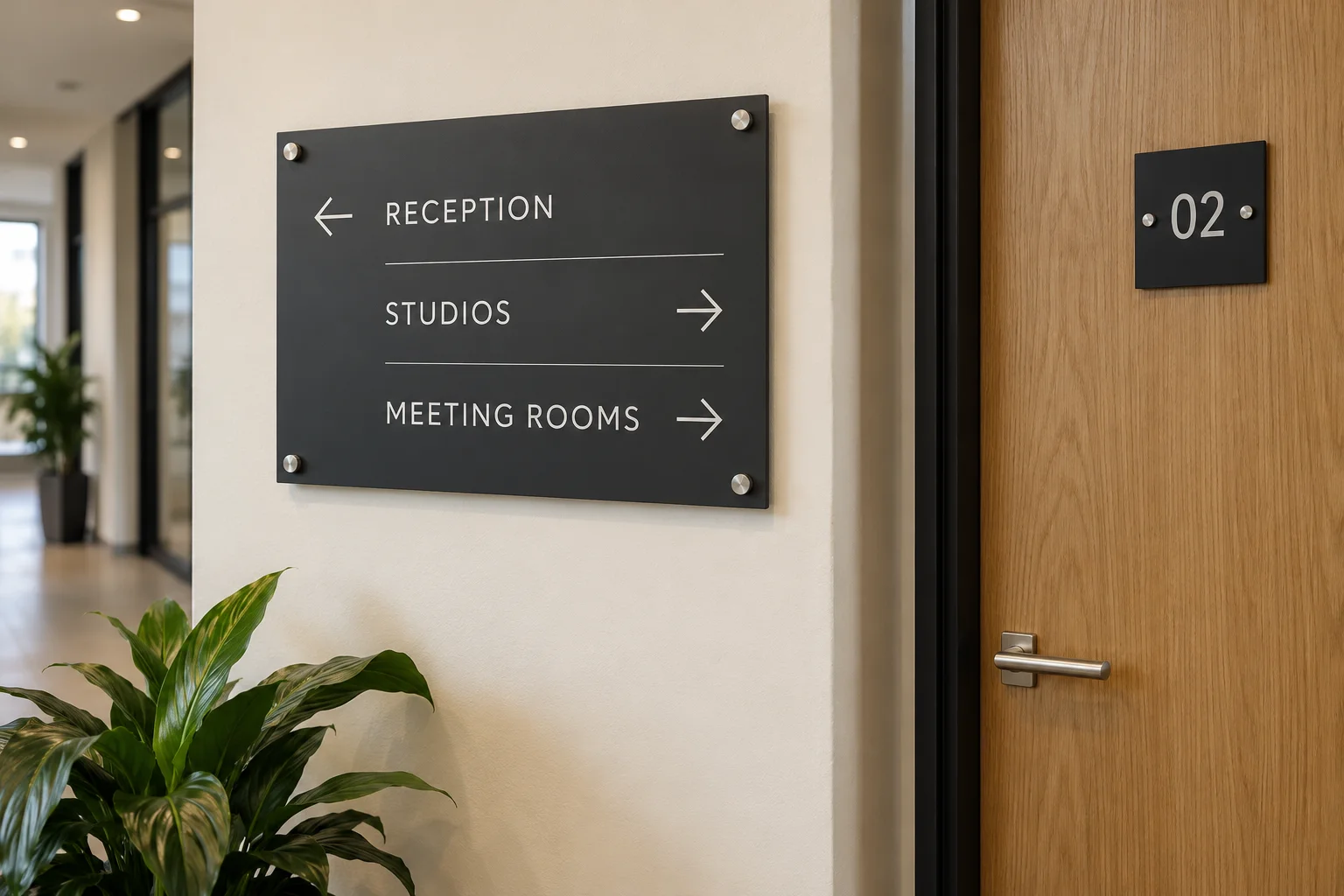 A clearer journey through the building — illustrative concept